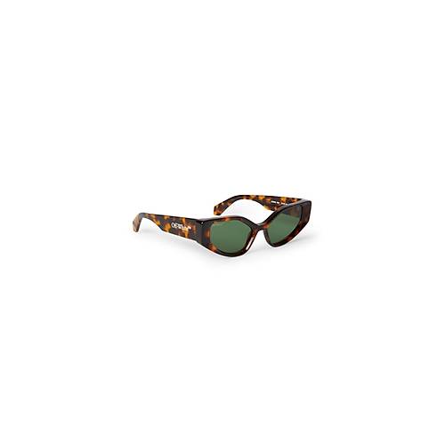 OFF WHITE MEMPHIS SUNGLASSES HAVANA GREEN Gne Gzl