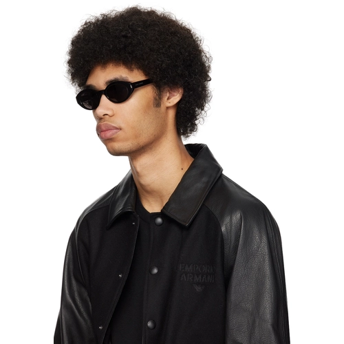 Saint Laurent SL 567 001 Siyah Gri Oval Kad�n Erkek G�ne� G�zl���