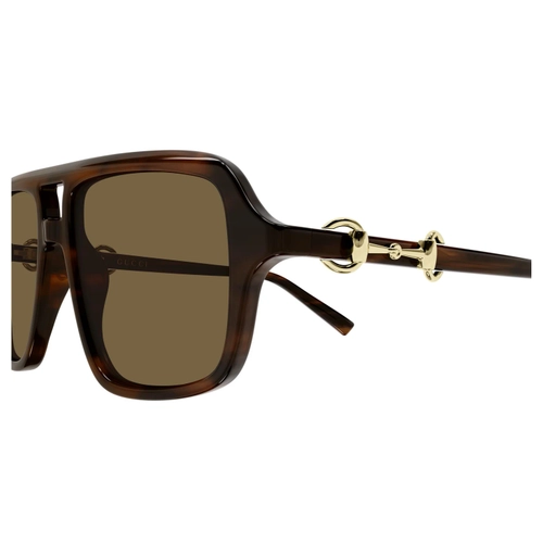 Gucci GG2052S 009 Havana Brown Oversize Kadin Gunes Gozlugu