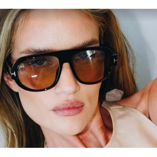 Tom Ford TF1225 01E Icon Pilot Siyah Geometrik Unisex G�ne� G�zl���