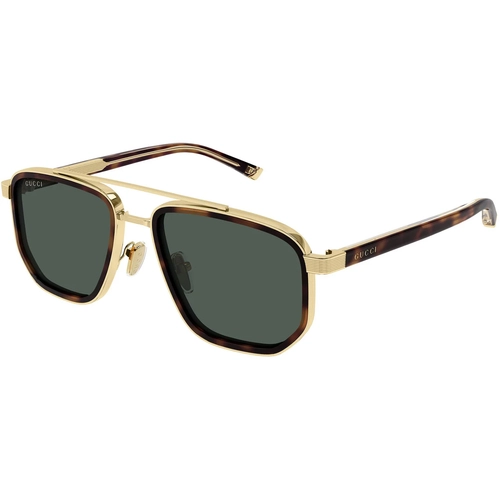 Gucci GG2073S 003 Endura Gold Havana Green Navigator Erkek Gunes