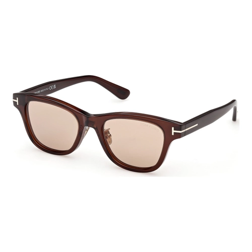 Tom Ford FT1353 48E Unisex G�ne� G�zl��� Koyu Kahverengi Rectangular