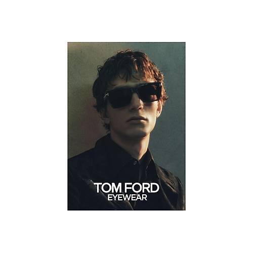 Tom Ford Caine-02 FT1280 01A Erkek G�ne� G�zl��� Siyah Smoke