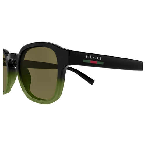 Gucci GG2106S 003 Black Green Degrade Web Erkek Gunes Gozlugu
