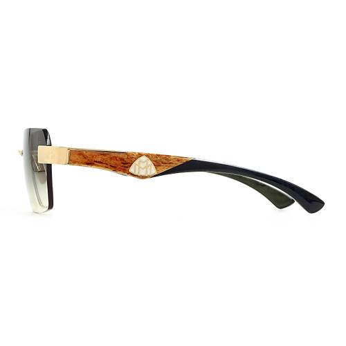 Maybach The Magic I MG-WDH-M13 Gold Green Birch Rimless Gunes Gozlugu