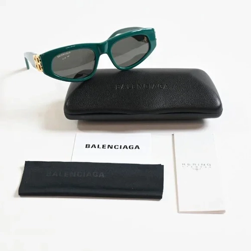 Balenciaga BB0095S 005 Ye�il Gri Kad�n G�ne� G�zl���