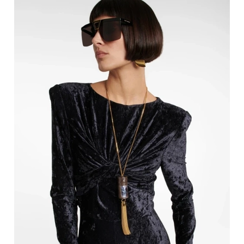 Saint Laurent SL 537 Palace 001 Siyah Kad�n G�ne� G�zl���