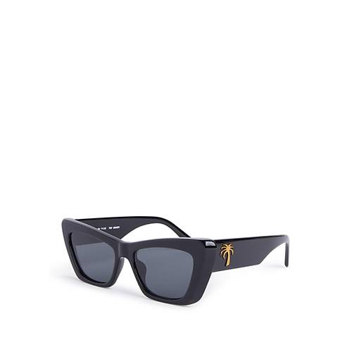 Palm Angels PERI058 1007 Siyah Gri Kadin Gunes Gozlugu