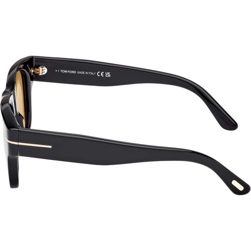 Tom Ford FT1280 01E Siyah Sari Erkek Gunes Gozlugu