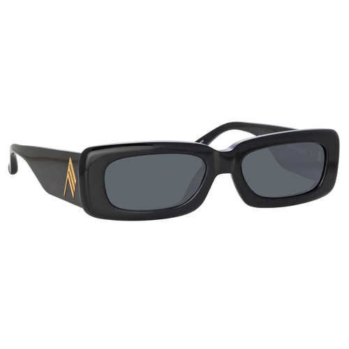 LINDA FARROW THE ATTICO MINI MARFA IN BLACK