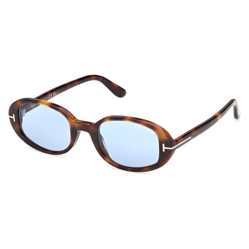 Tom Ford TF1364 53V Blonde Havana Mavi Kad�n G�ne� G�zl���