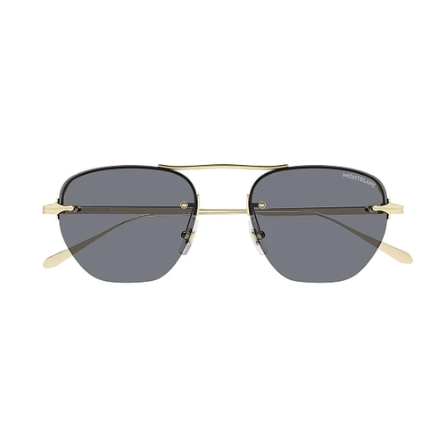 Montblanc MB0404S 001 Erkek G�ne� G�zl��� Gold Rimless Meisterst�ck