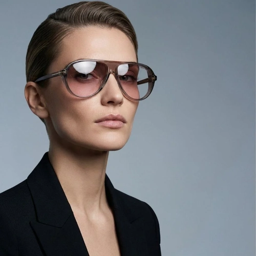 Tom Ford TF1023 93E Gri Fotokromik Unisex Pilot G�ne� G�zl���