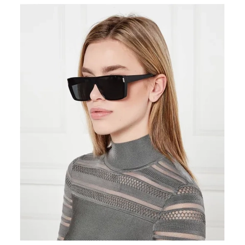 Saint Laurent SL 756 001 Siyah Gri Unisex G�ne� G�zl���