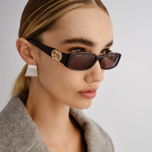 Gucci GG1661S 002 Havana Kahverengi Kad�n G�ne� G�zl���