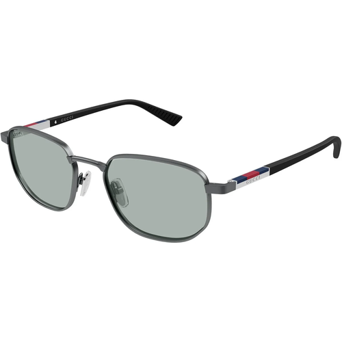 Gucci GG2093S 002 Erkek G�ne� G�zl��� Gunmetal Mavi