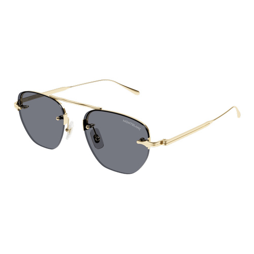 Montblanc MB0404S 001 Erkek G�ne� G�zl��� Gold Rimless Meisterst�ck