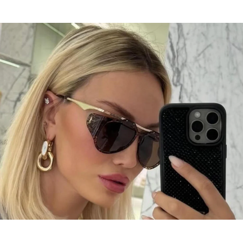 Saint Laurent SL M137 Amelia 002 Havana Alt�n Kahve Kad�n G�ne� G�zl���