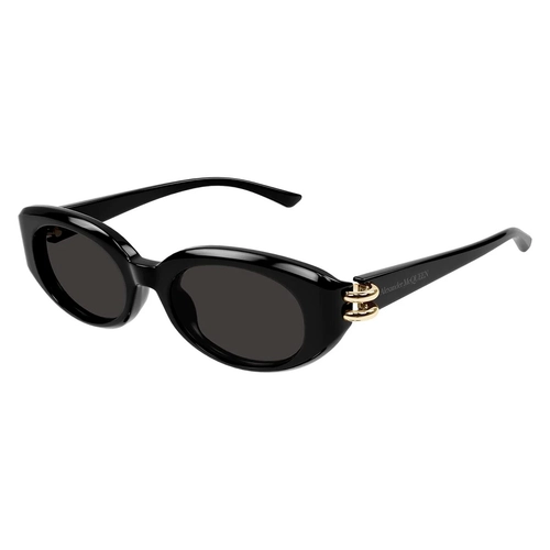 Alexander McQueen AM0469S 001 Siyah Gri Kad�n G�ne� G�zl���