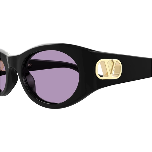 Valentino VG0015S 002 Black Violet Panthos Gunes Gozlugu