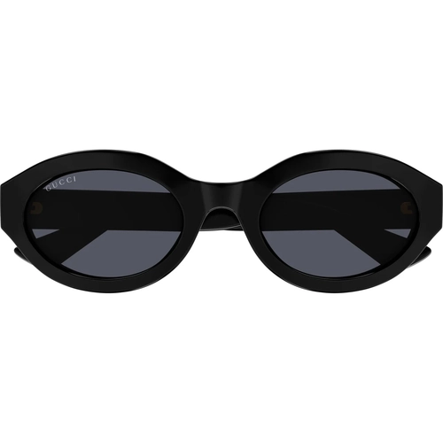 Gucci GG1579S 001 Black Grey Geometric Kadin Gunes Gozlugu