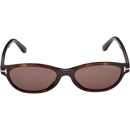 Tom Ford Chloe-02 FT1310 52E Kad�n G�ne� G�zl��� Dark Havana Oval