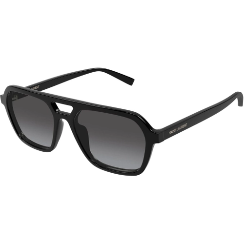 Saint Laurent SL 905 002 Black Navigator Grey Gradient Gunes Gozlugu