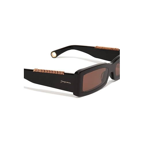 JACQUEMUS LES LUNETTES 97 BLACK GNE GZL