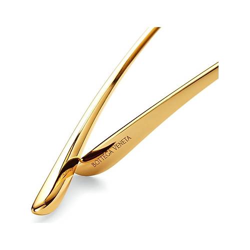 Bottega Veneta BV1418S 001 Knot Aviator Shiny Black Sar� Kad�n G�ne� G�zl���