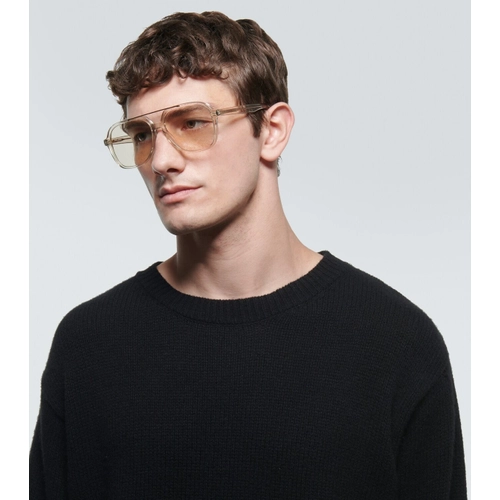 Saint Laurent SL 545 002 Bej Sar� Unisex G�ne� G�zl���