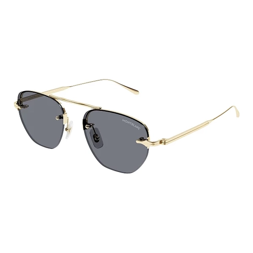 Montblanc MB0404S 001 Erkek G�ne� G�zl��� Gold Rimless Meisterst�ck