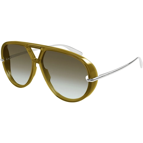 Bottega Veneta BV1274S 006 Khaki Aviator Unisex Gunes Gozlugu