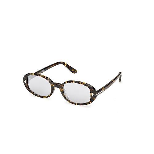Tom Ford Iggy TF1364 55C Tokyo Havana Smoke Mirror Oval Kadin Gunes