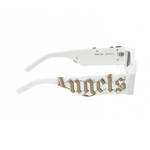 Palm Angels PERI001 0160 Beyaz Kahverengi Unisex Gunes Gozlugu
