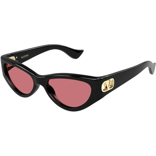 Valentino VG0014S 002 Black Red Cat-Eye Gunes Gozlugu