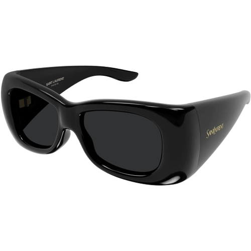 Saint Laurent SL 901 HOWL 001 Black Unisex Square Gunes Gozlugu