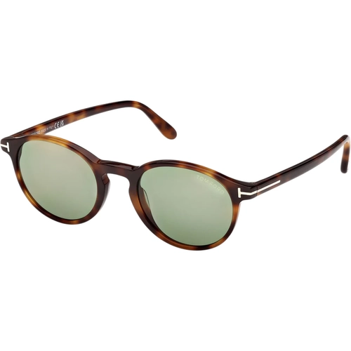 Tom Ford Prescott-02 FT1331 53N Erkek G�ne� G�zl��� Blonde Havana
