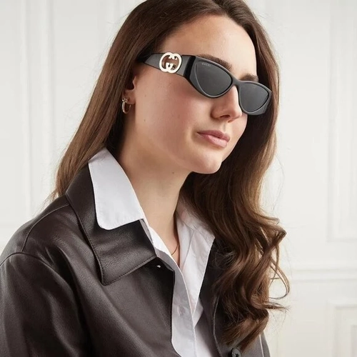 Gucci GG1824S 001 Gri Kad�n G�ne� G�zl���