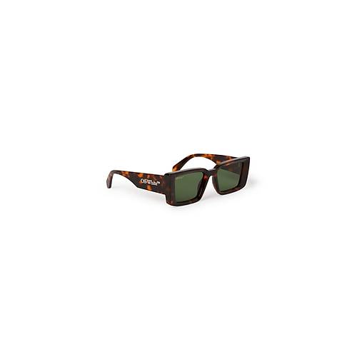 OFF WHITE Savannah Sunglasses Havana Green