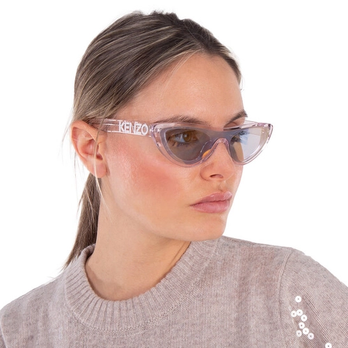 Kenzo KZ 40007I 72Z �effaf Pembe Mavi Ayna Kad�n G�ne� G�zl���