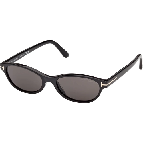 Tom Ford Chloe-02 FT1310 01A Kad�n G�ne� G�zl��� Siyah Oval