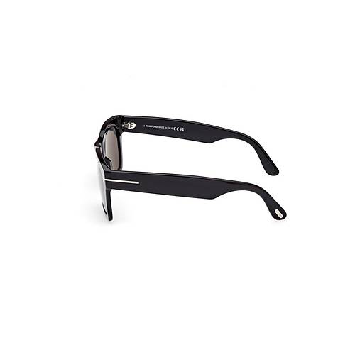 Tom Ford Caine-02 FT1280 01A Erkek G�ne� G�zl��� Siyah Smoke