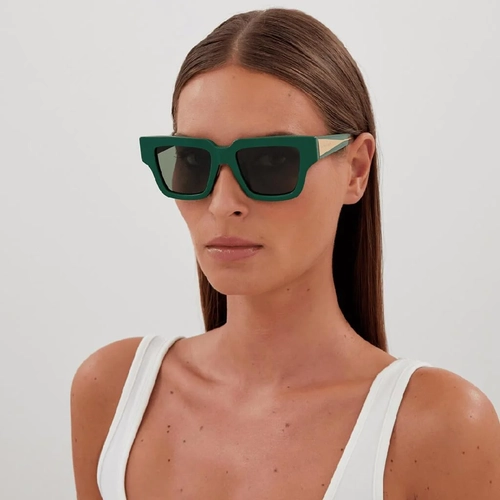 Bottega Veneta BV1276S 003 Ye�il Ye�il Kad�n G�ne� G�zl���