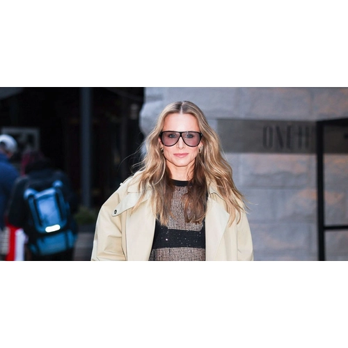 Saint Laurent SL 731 Gaspar 001 Siyah A��k Mavi Unisex G�ne� G�zl���