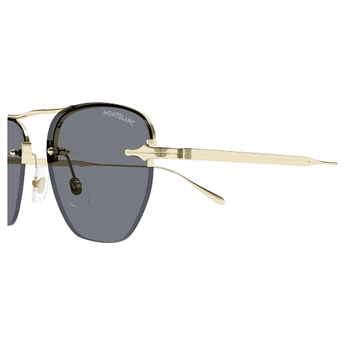 Montblanc MB0404S 001 Erkek G�ne� G�zl��� Gold Rimless Meisterst�ck