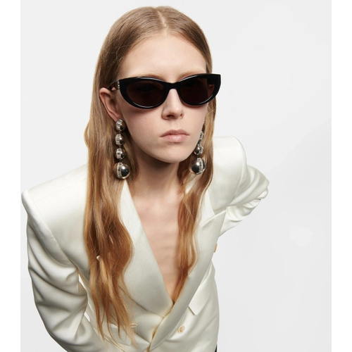 Saint Laurent SL M115 001 Siyah Gri Kad�n G�ne� G�zl���