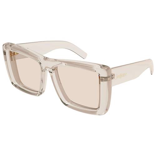 Saint Laurent SL 900 HOWL 002 Cream Women Square Gunes Gozlugu