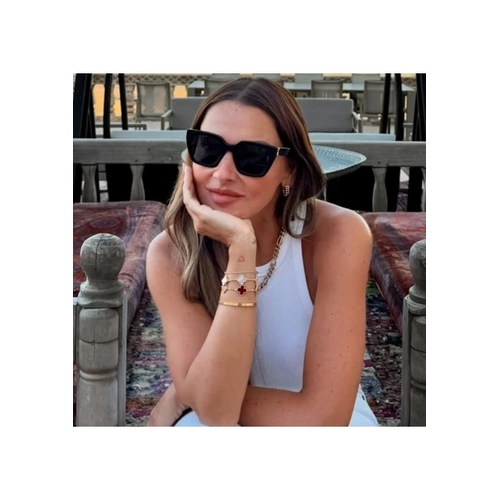 Saint Laurent SL M143 002 Kad�n G�ne� G�zl��� Dark Havana
