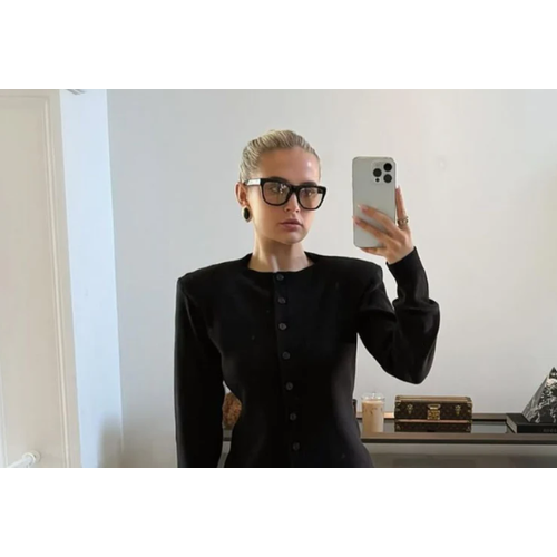 Saint Laurent SL 816 006 Siyah A��k Sar� Kad�n G�ne� G�zl���