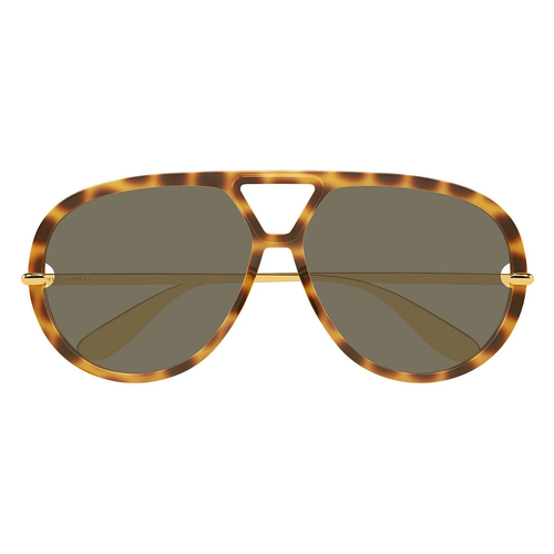 Bottega Veneta BV1274S 005 Havana Gold Pilot Brown Gunes Gozlugu